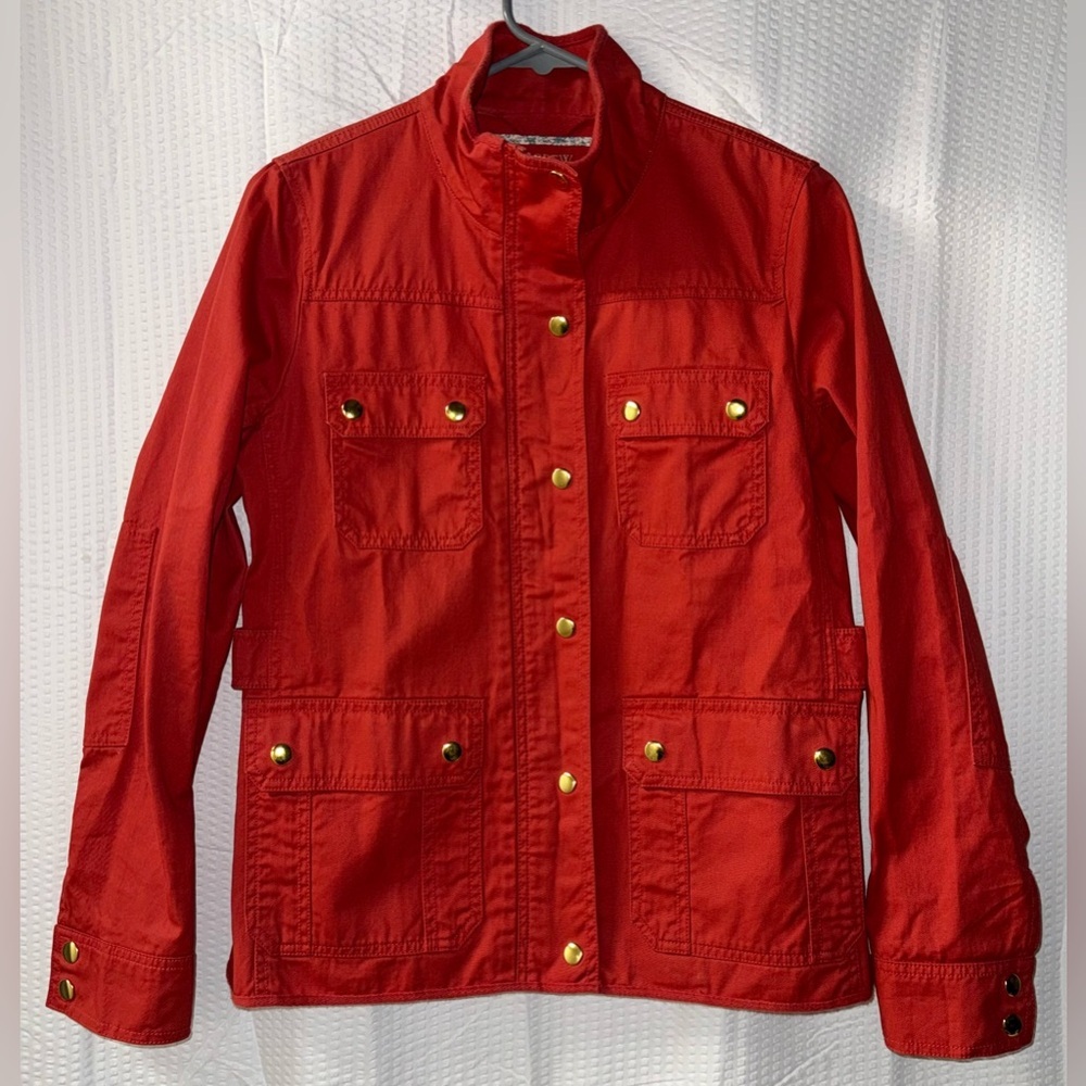 J Crew Relaxed Boyfriend Field Jacket Size S